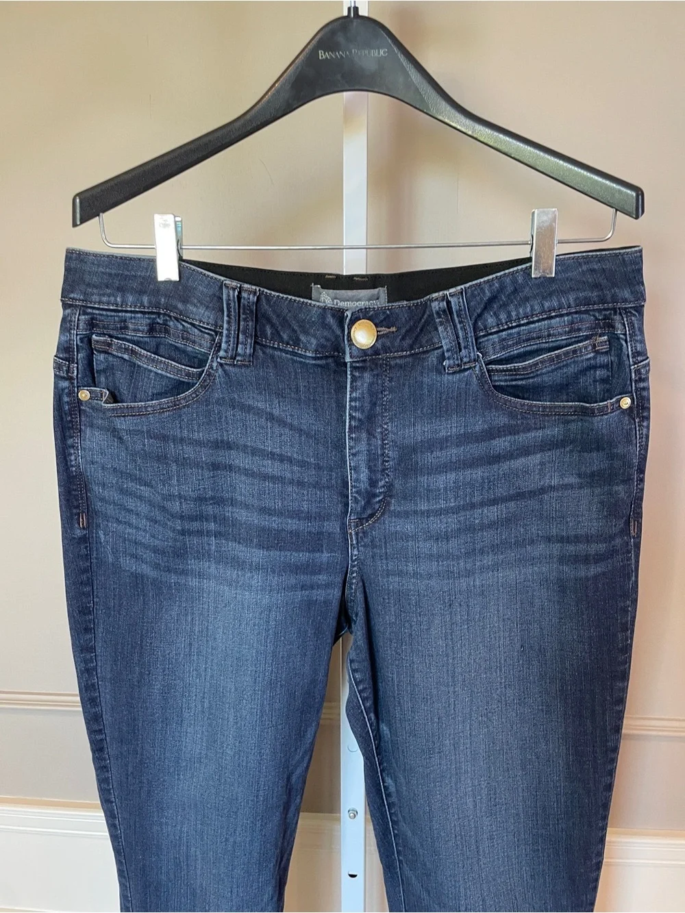 Democracy Raw Hem Ankle Denim Jeans 16 